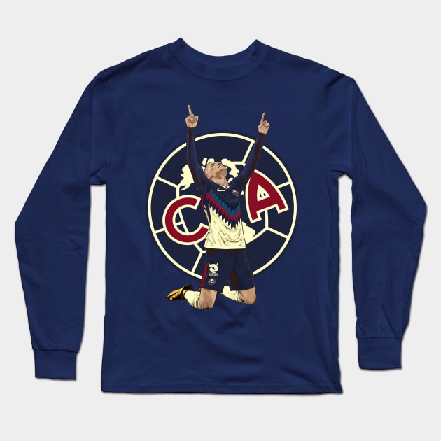 Matheus Uribe Aguilas Long Sleeve T-Shirt by akyanyme